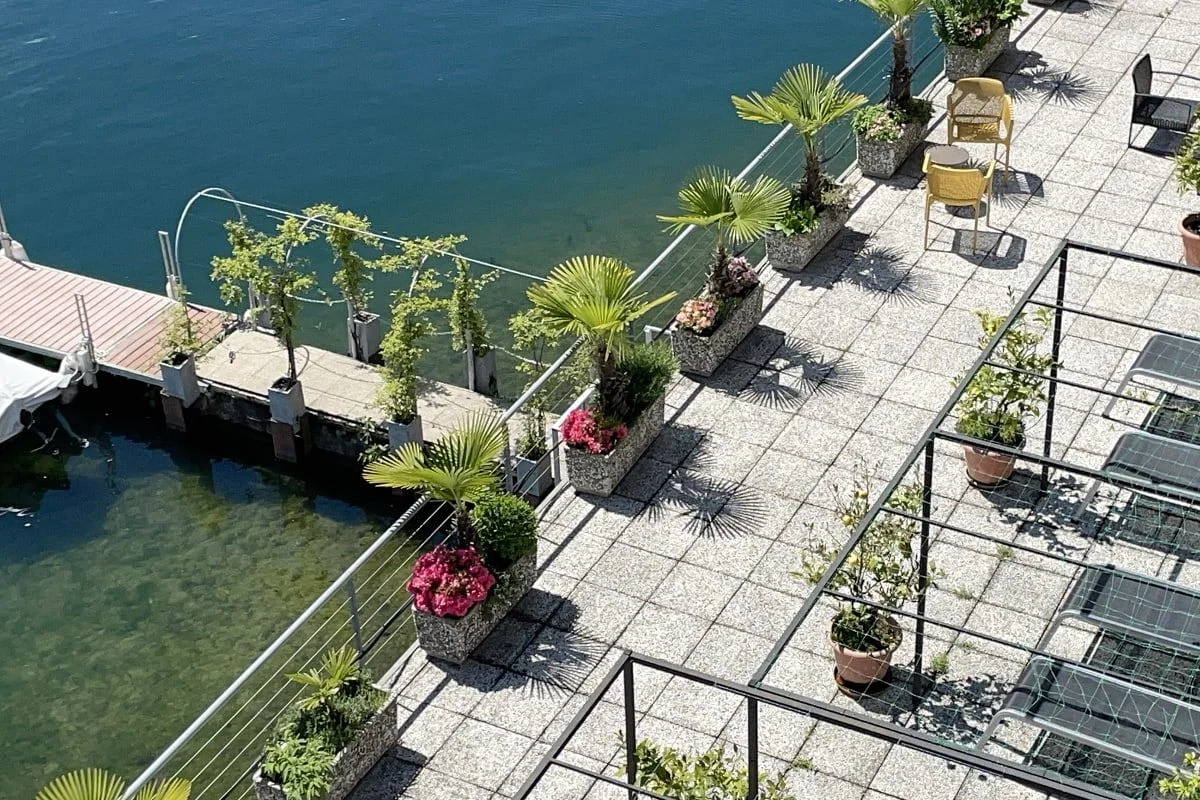 Hotel Tresa Bay, Seezugang, Ponte Tresa, Schweiz