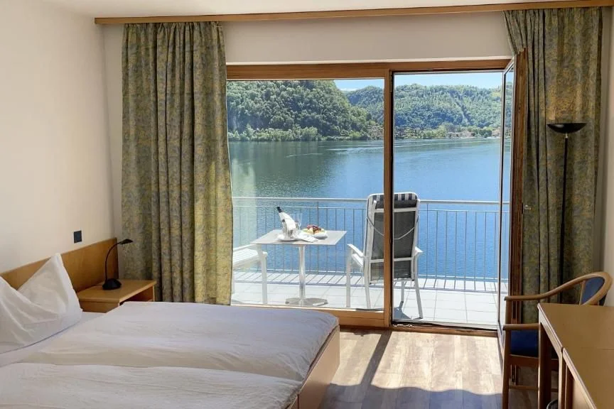 Hotel Tresa Bay, Zweibettzimmer, Ponte Tresa, Schweiz