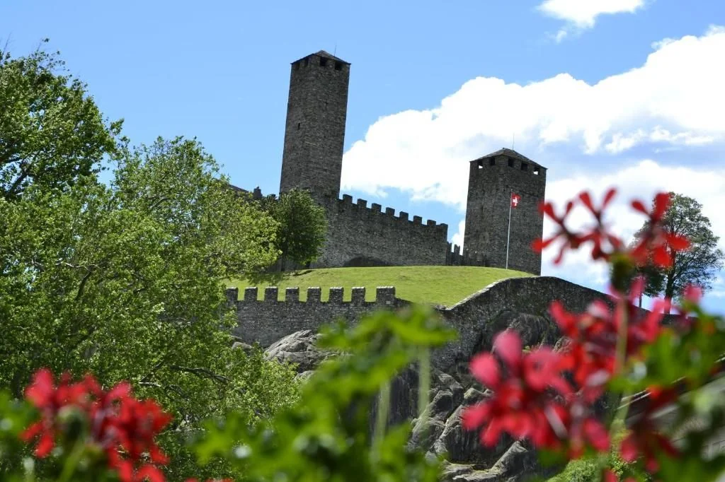 Bellinzona, Region Tessin, Schweiz, Burg