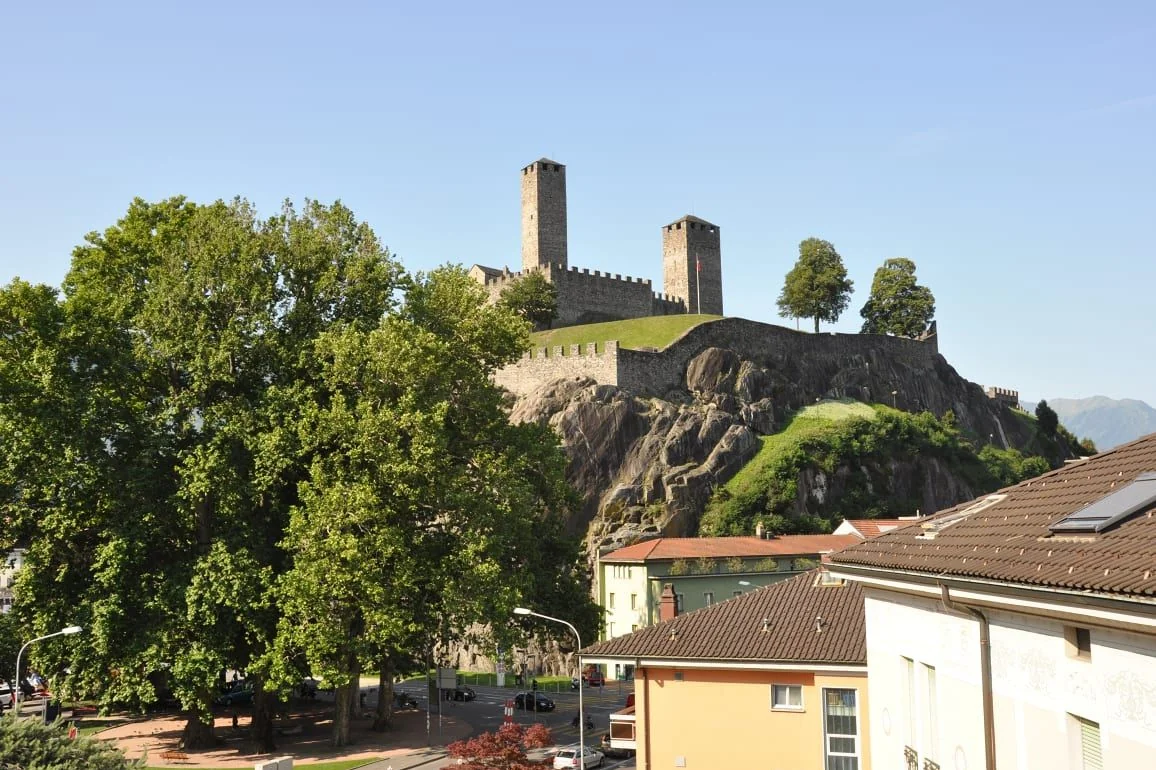 Hotel Unione Bellinzona, Aussicht, Bellinzona, Schweiz