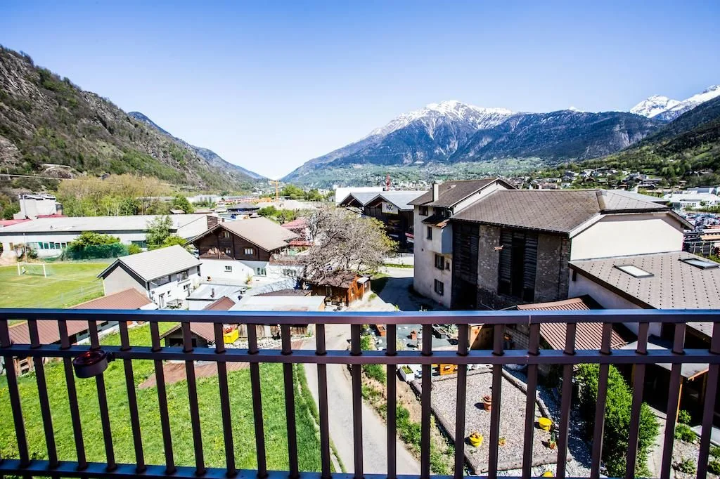 Sportcenter Olympica, Aussicht, Brig, Schweiz