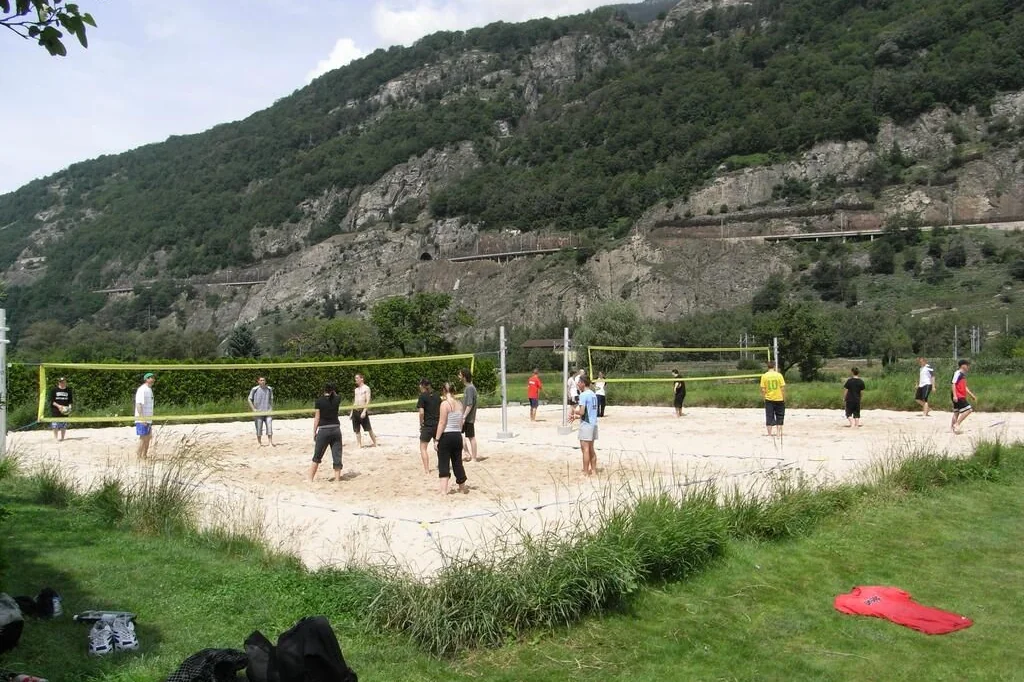 Sportcenter Olympica, Beachvolleyball, Brig, Schweiz