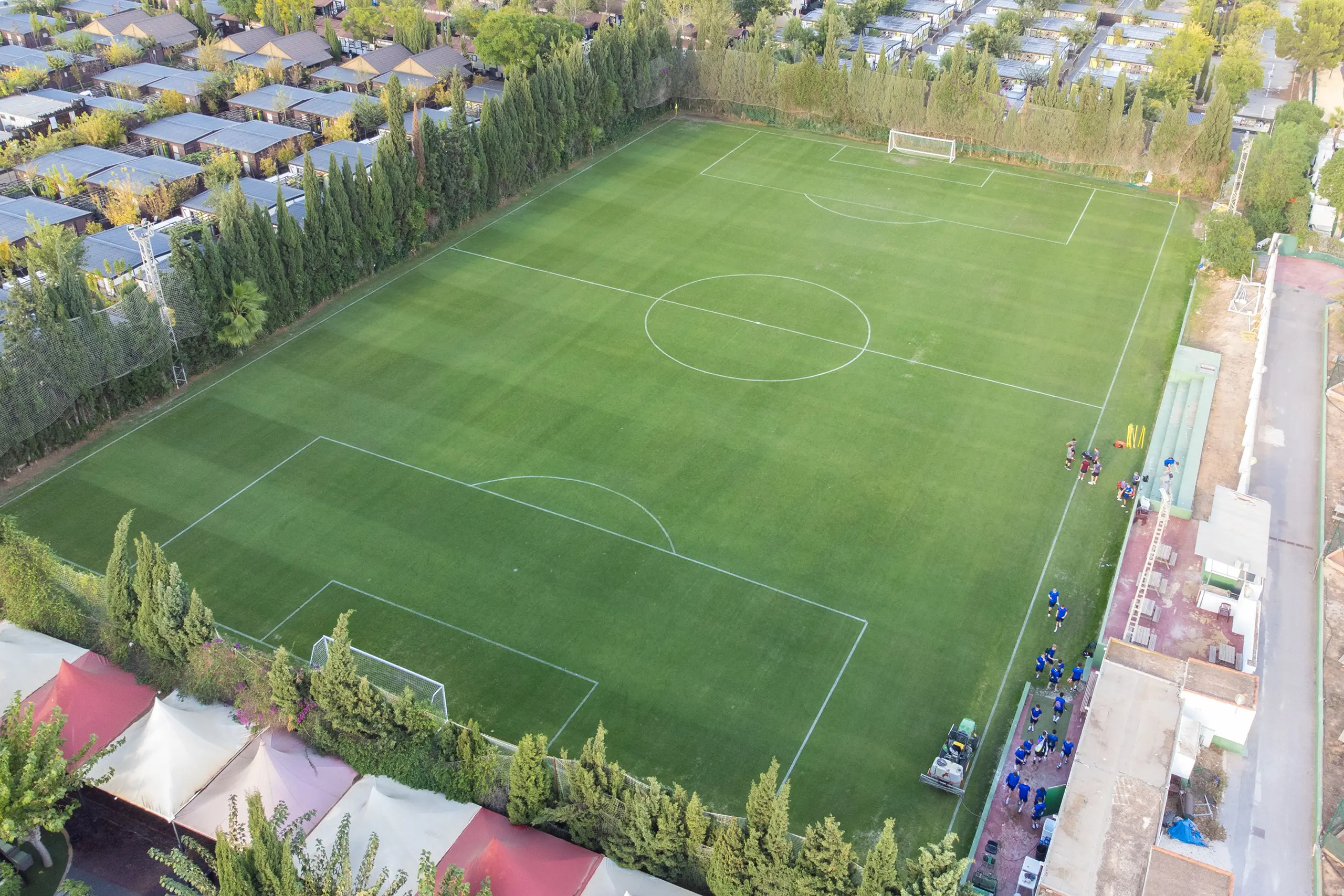 Fussball-Anlage Garden, Naturrasen, Alfaz del Pi, Spanien