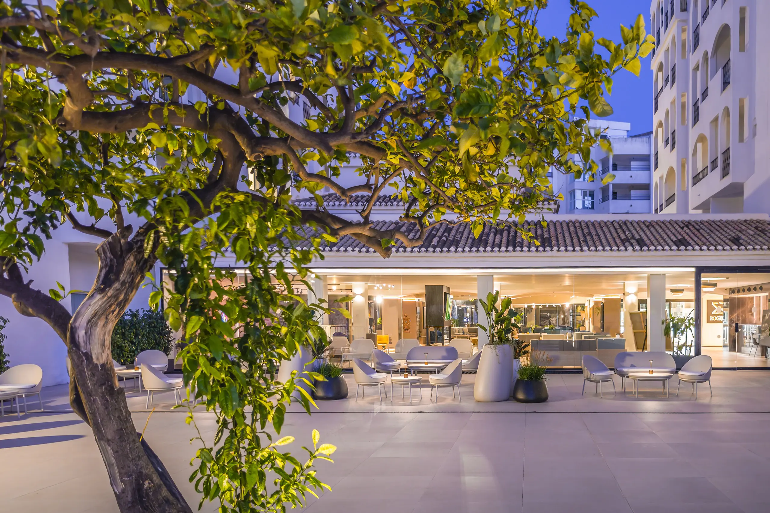 Occidental Puerto Banús, terrasse, Marbella, Espagne
