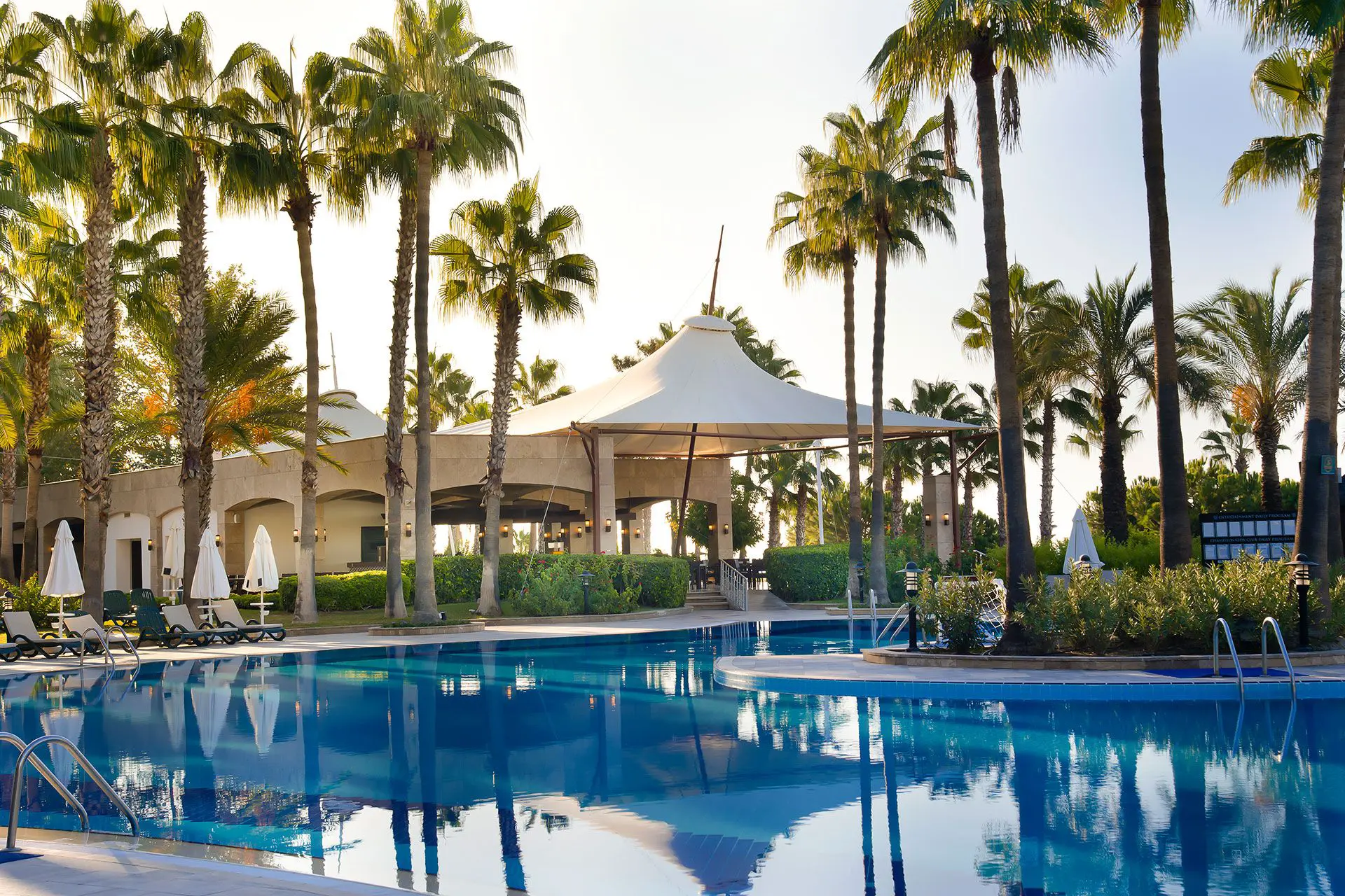 Kamelya Selin Hotel, outdoor pool, Side, Turkey