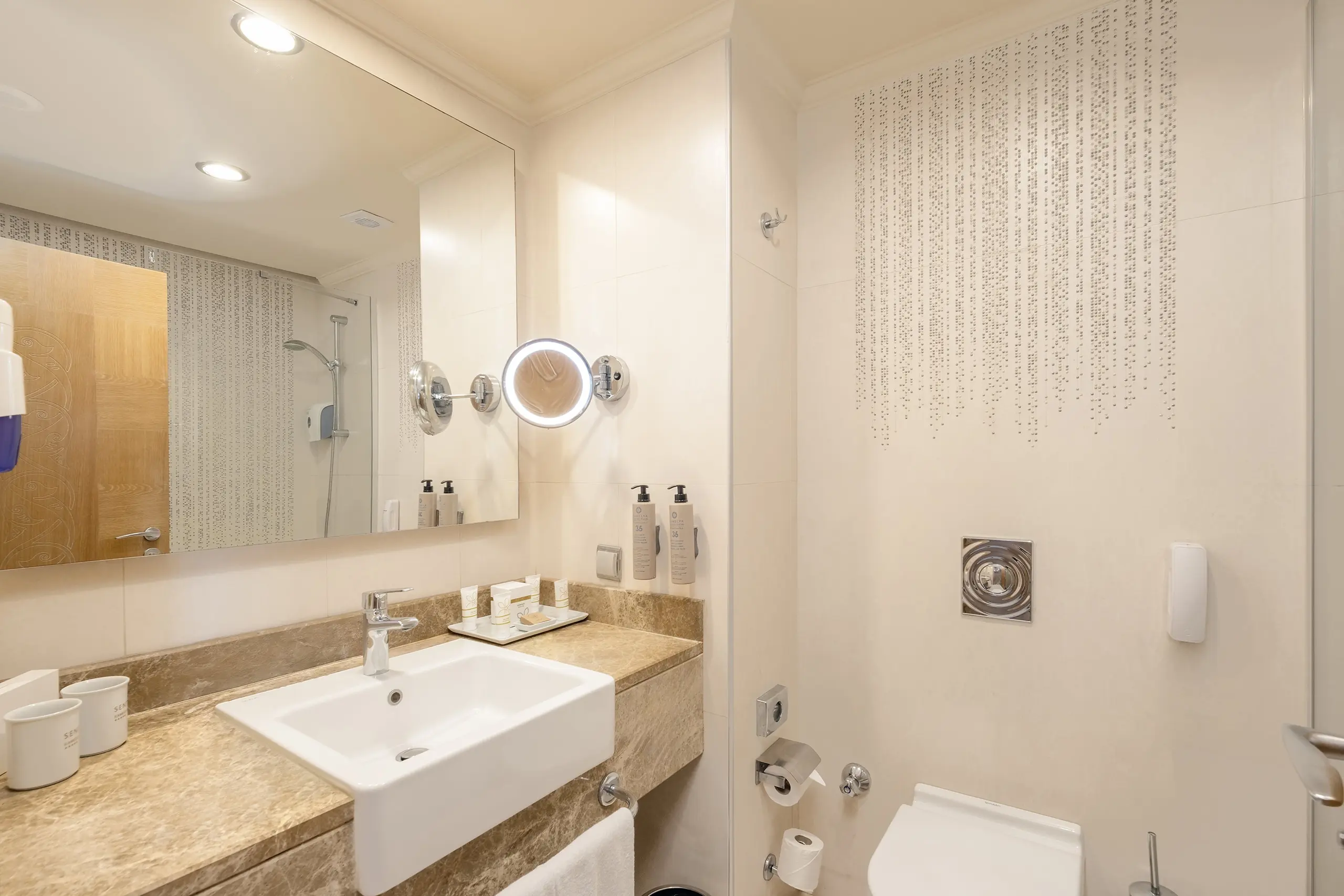 Kamelya Selin Hotel, Bathroom, Side, Turkey