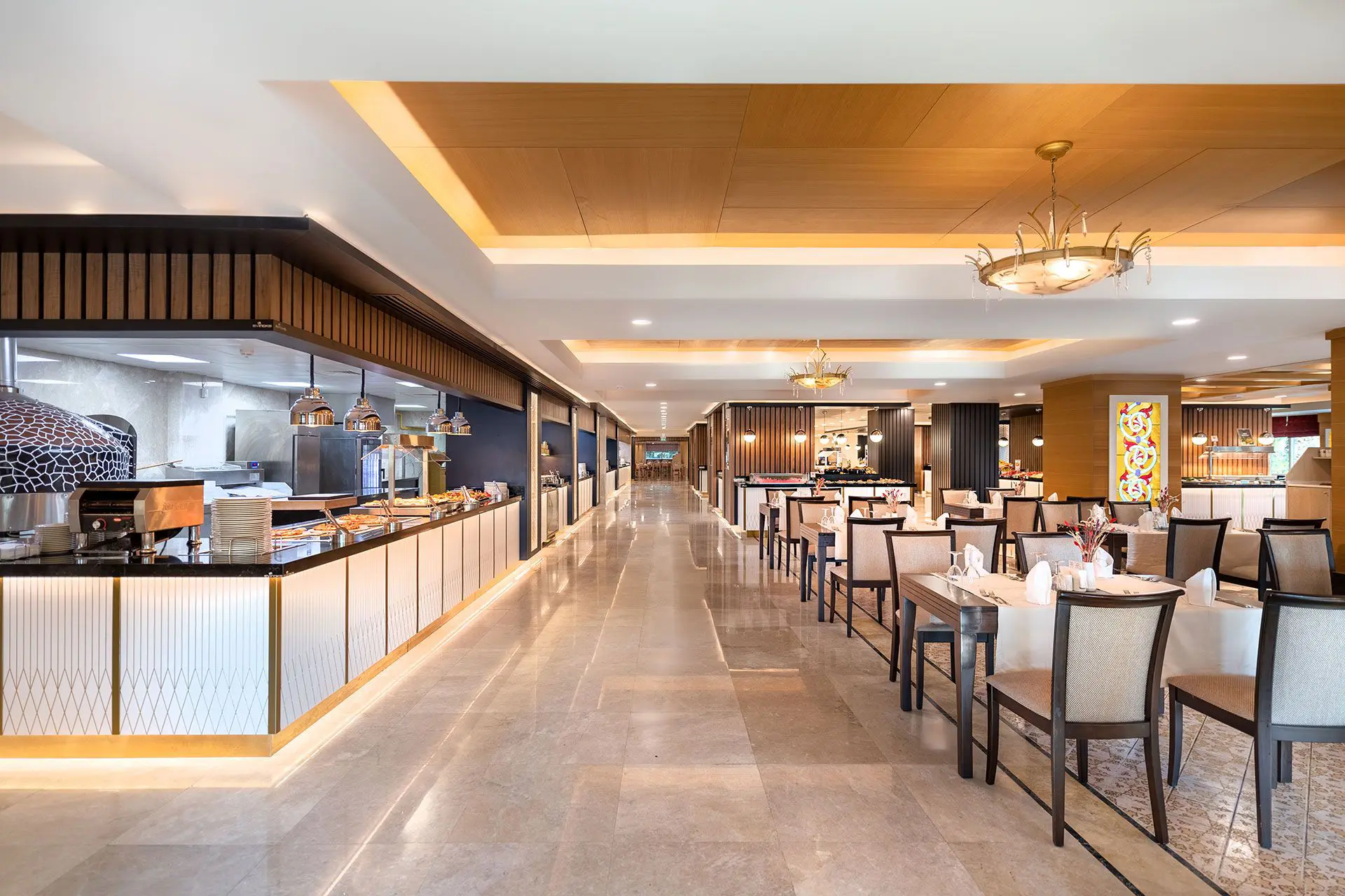 Kamelya Selin Hotel, Restaurant, Side, Turkey