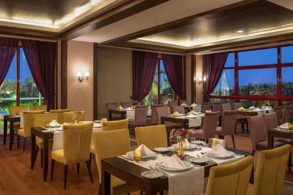 Kaya Belek Hotel, dining area, Belek, Turkey