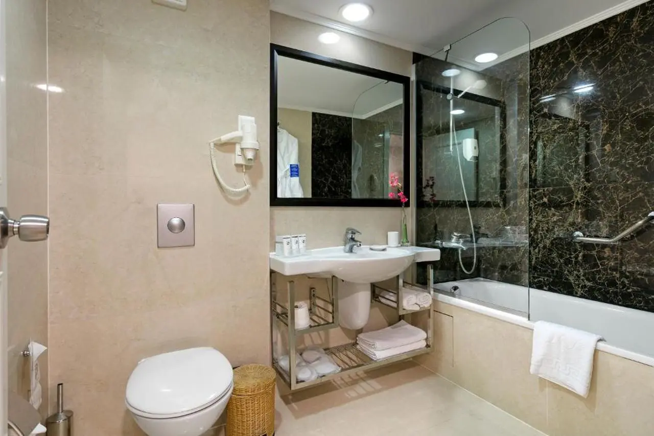 Limak Atlantis Resort, bathroom, Belek, Turkey