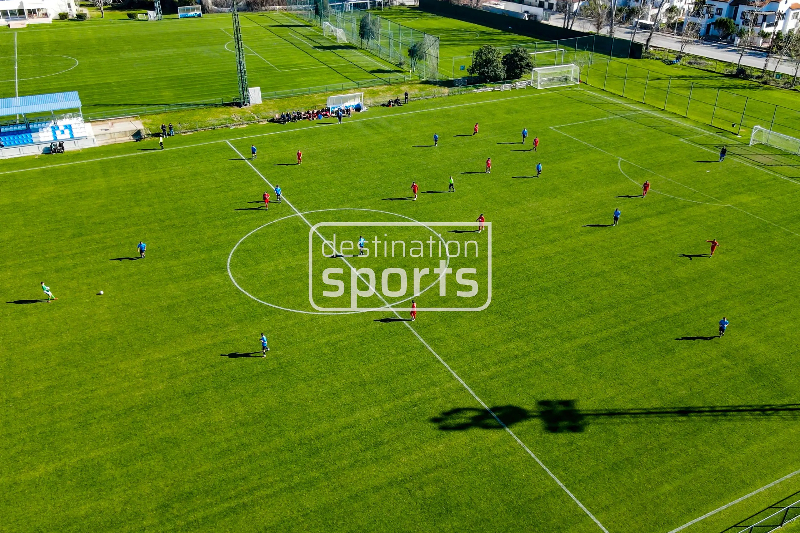 Limak Sport Complex soccer facility, Turkey, with natural grass, near the sea