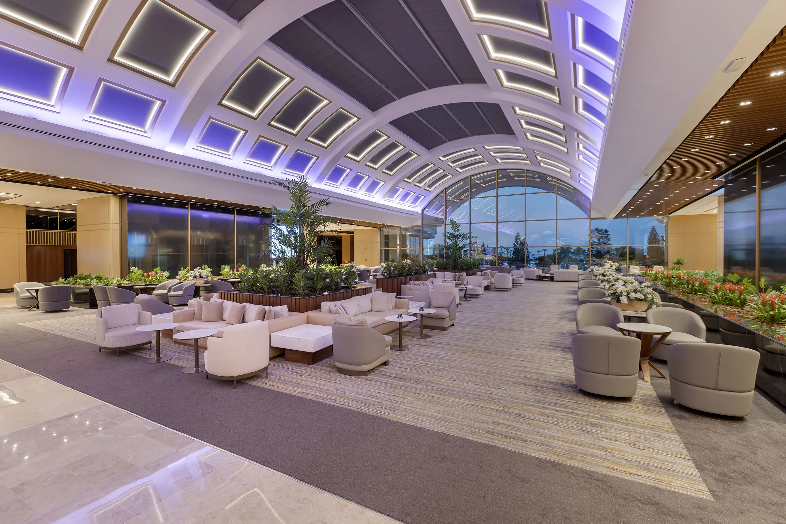 Miracle Resort Hotel, Lobby, Lara, Turkey