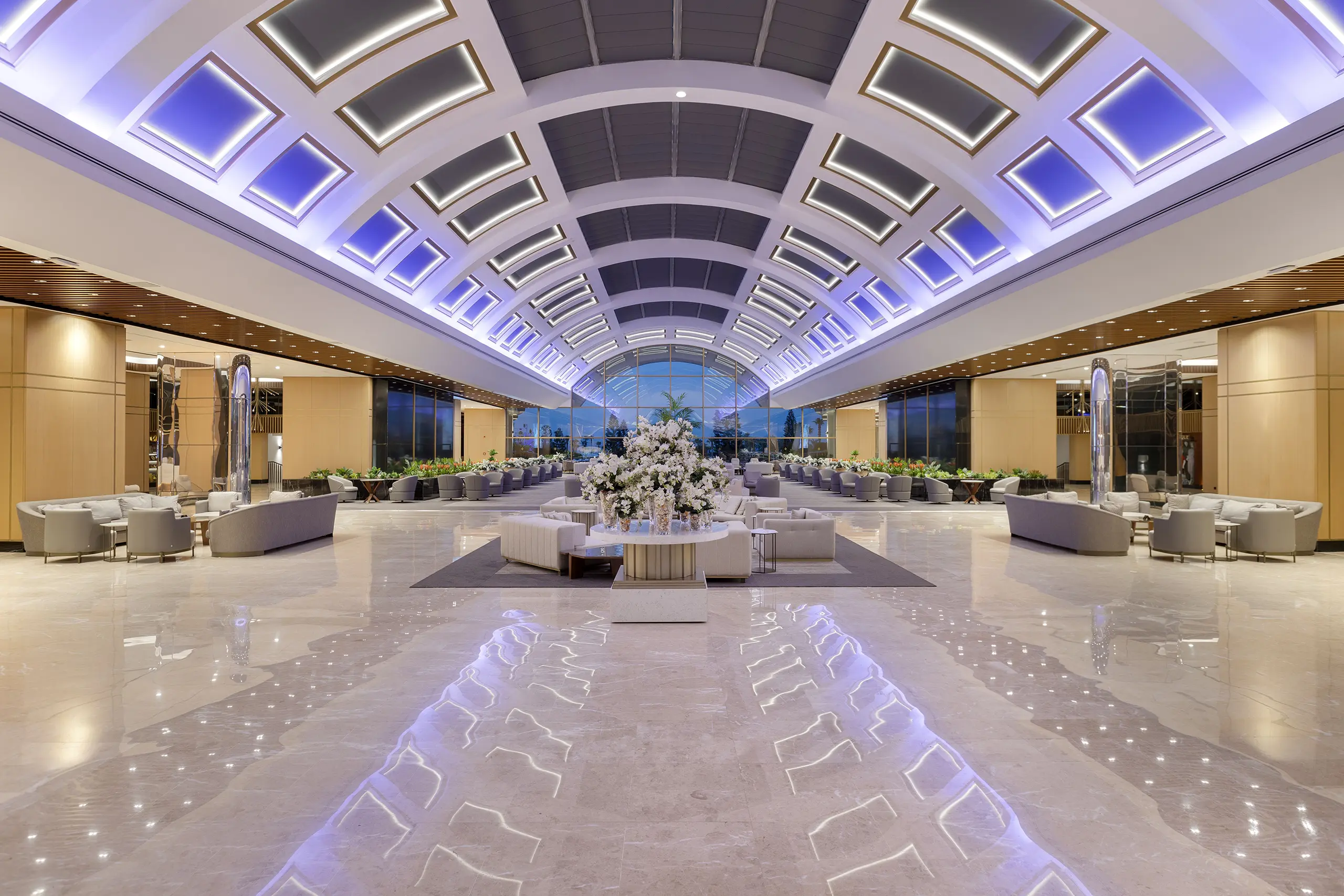 Miracle Resort Hotel, Lobby, Lara, Turkey