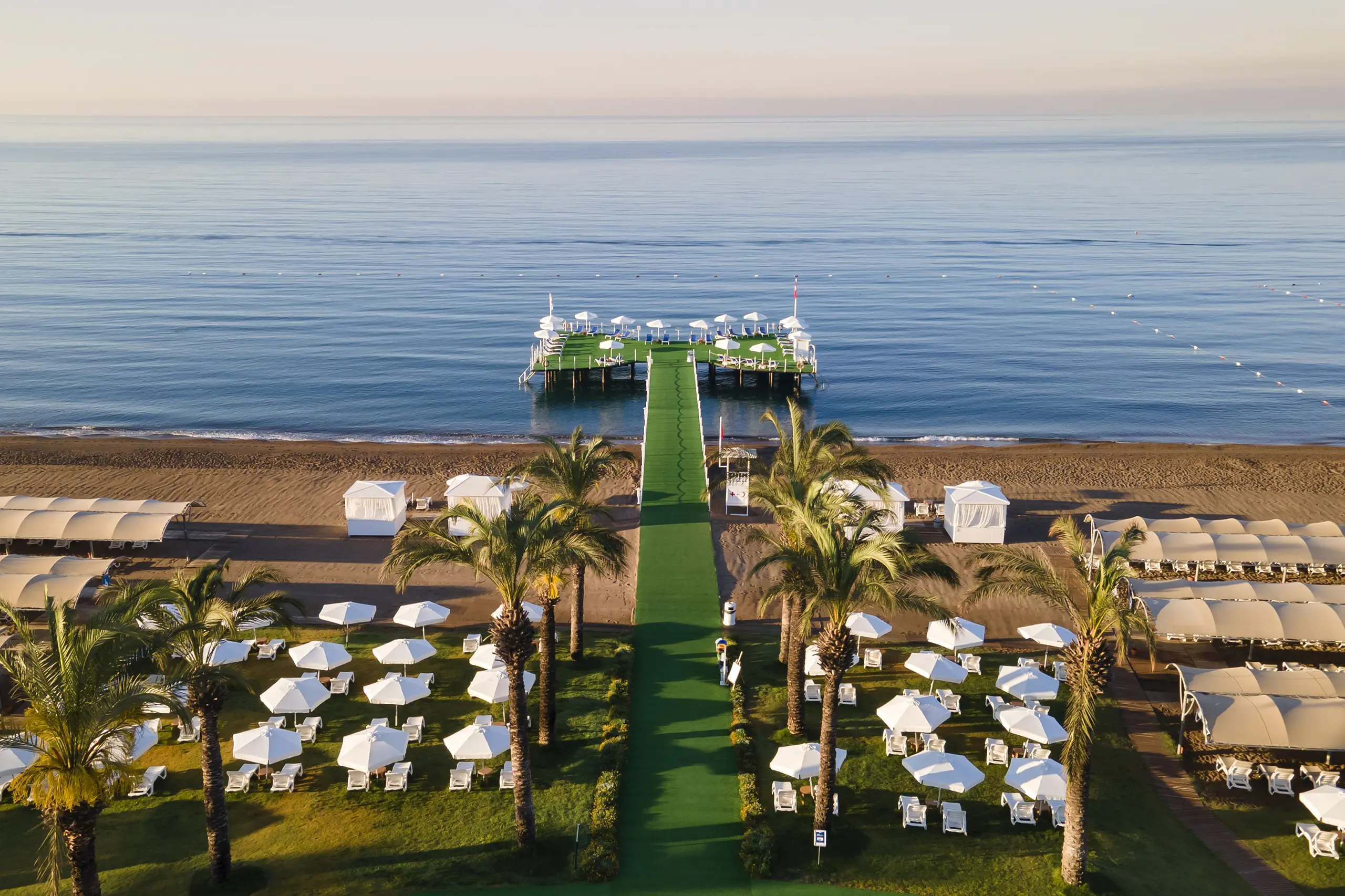 Miracle Resort Hotel, Beach, Lara, Turkey