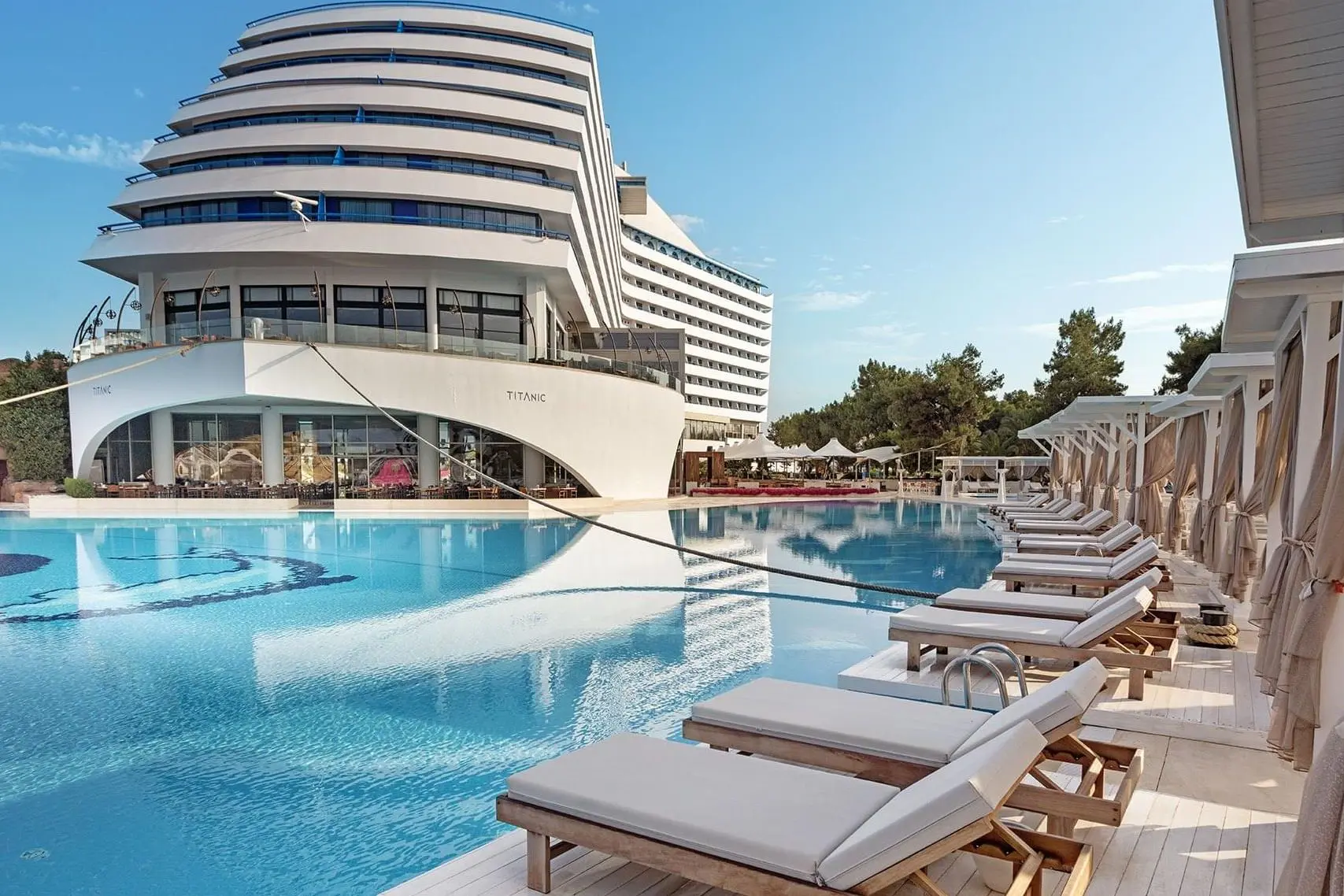 Titanic Deluxe Lara, Pool Area, Lara, Turkey