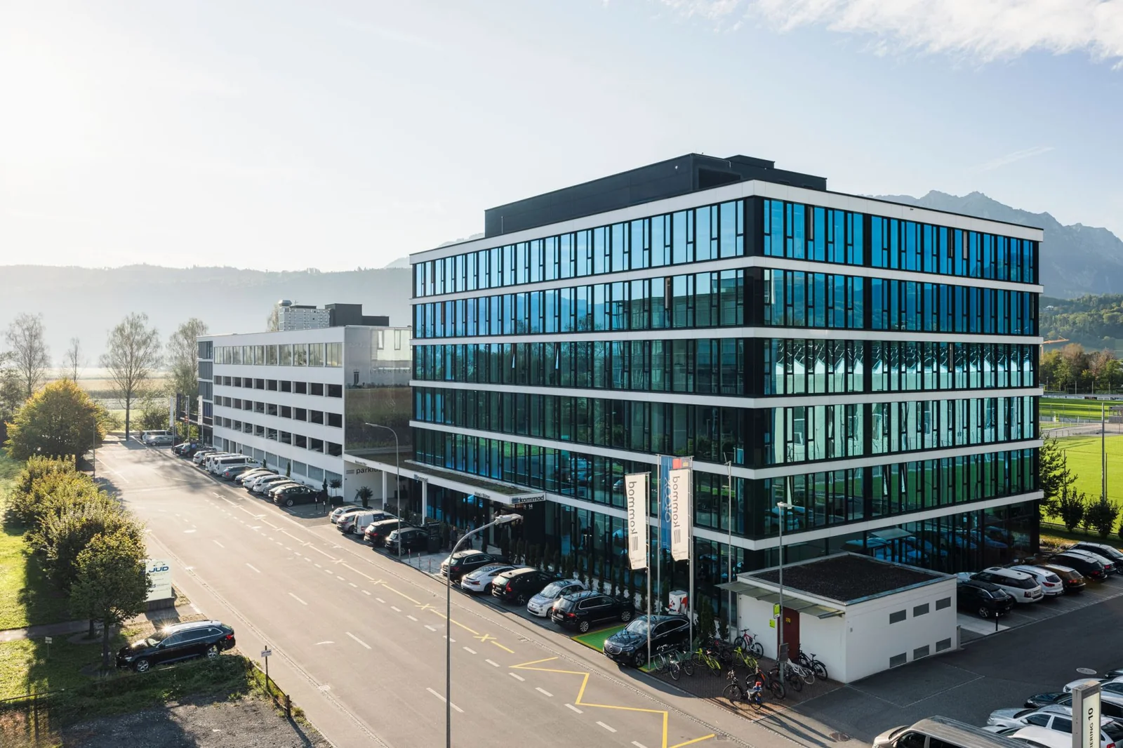 Hotel Kommod, Aussenansicht, Ruggell, Liechtenstein
