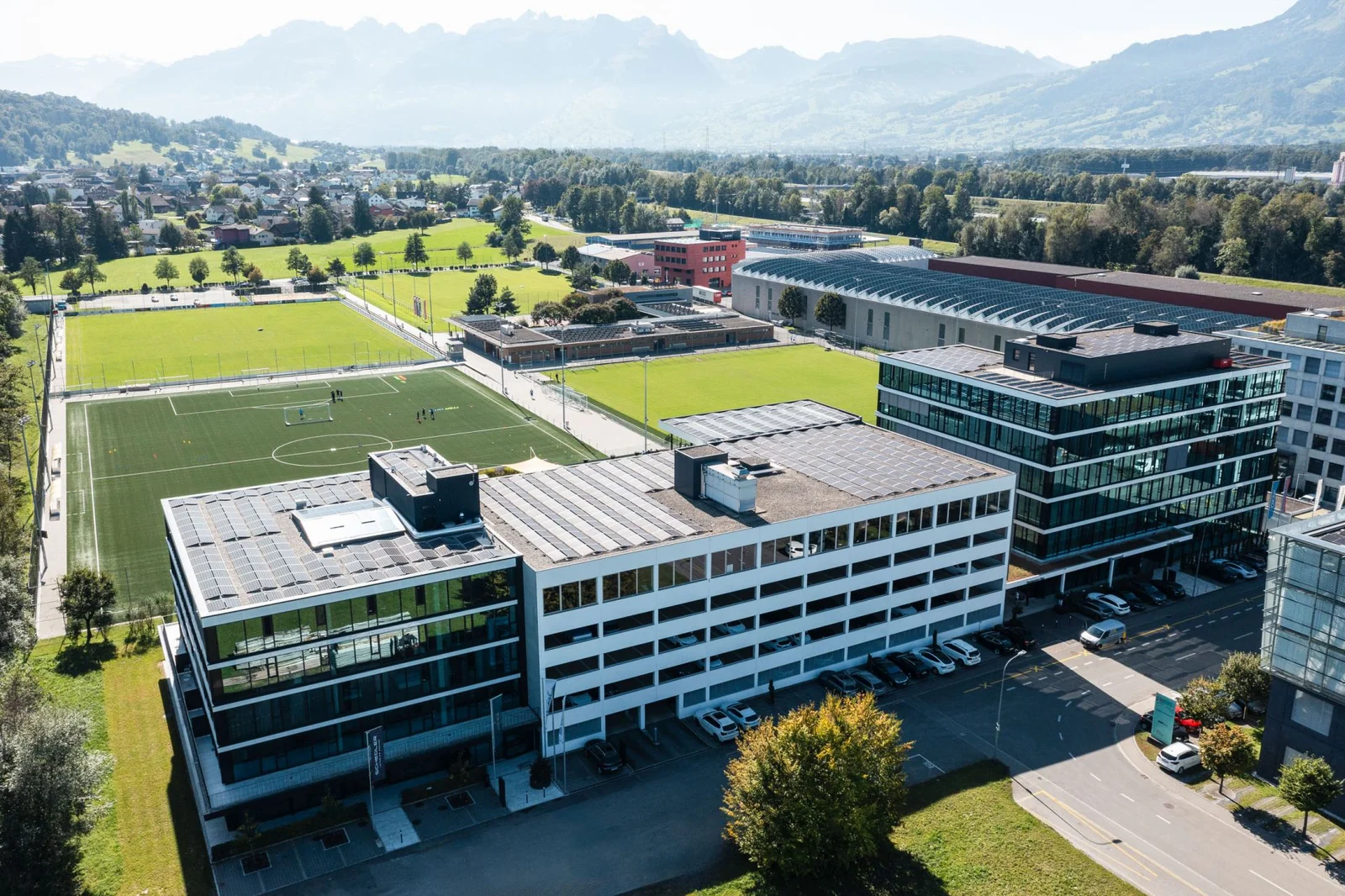Hotel Kommod, Aussenansicht, Ruggell, Liechtenstein