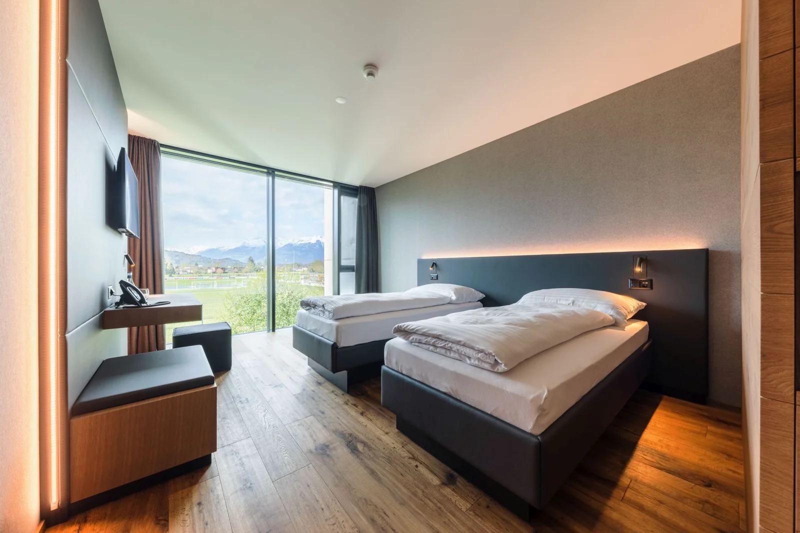 Hotel Kommod, Zweibettzimmer, Ruggell, Liechtenstein