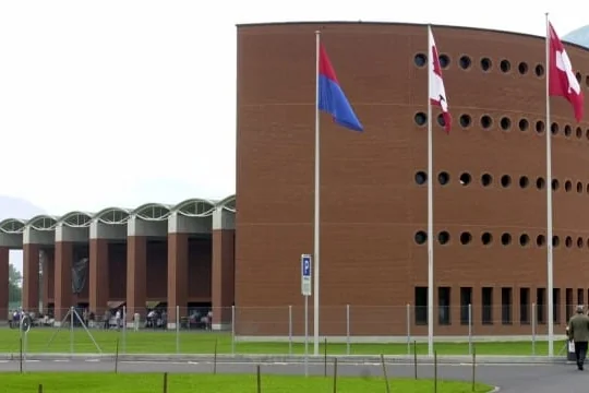 CST Centro Sportivo Tenero, Aussenansicht, Tenero, Schweiz