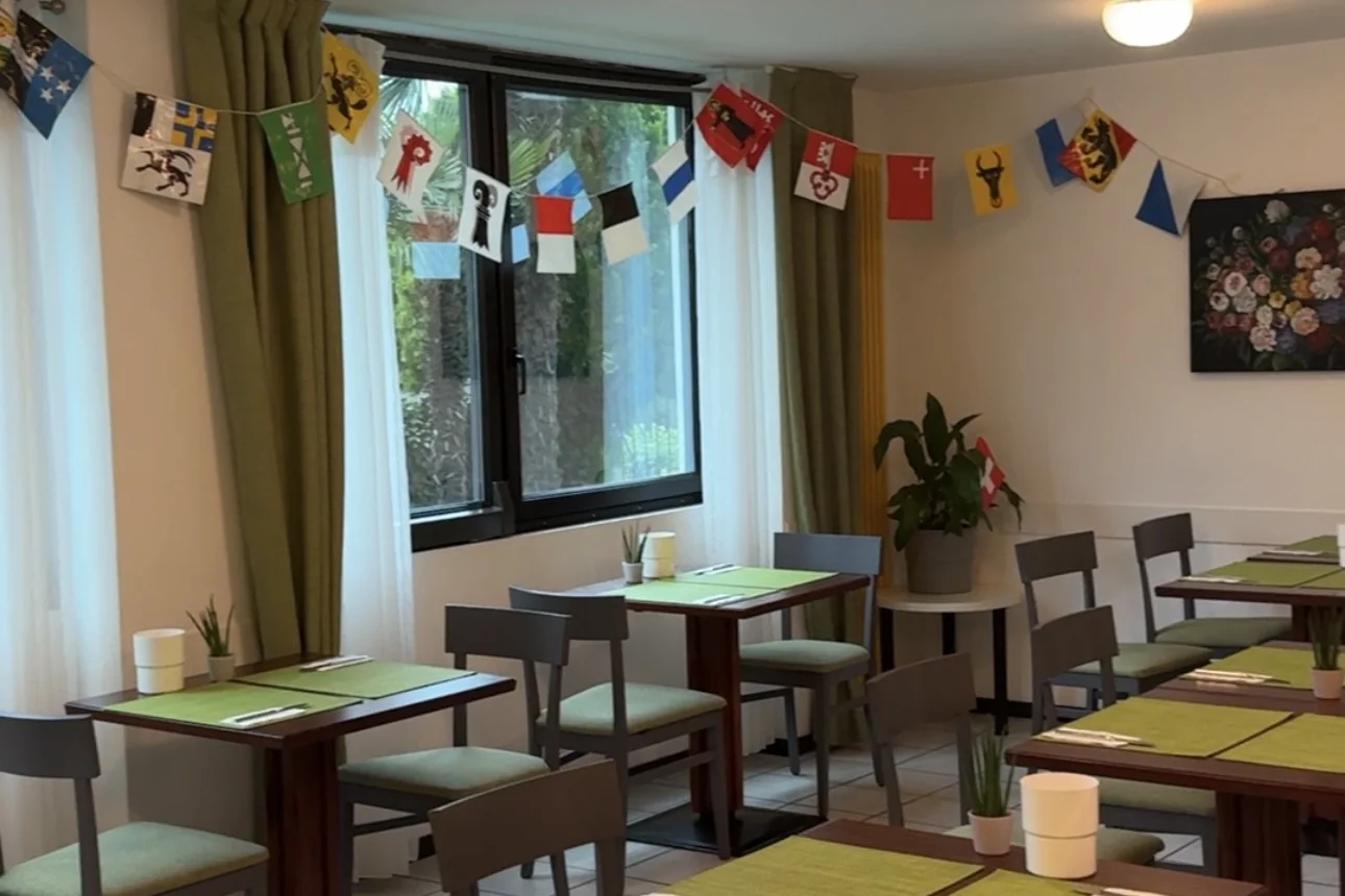 Hotel Nessi, Essbereich, Locarno, Schweiz