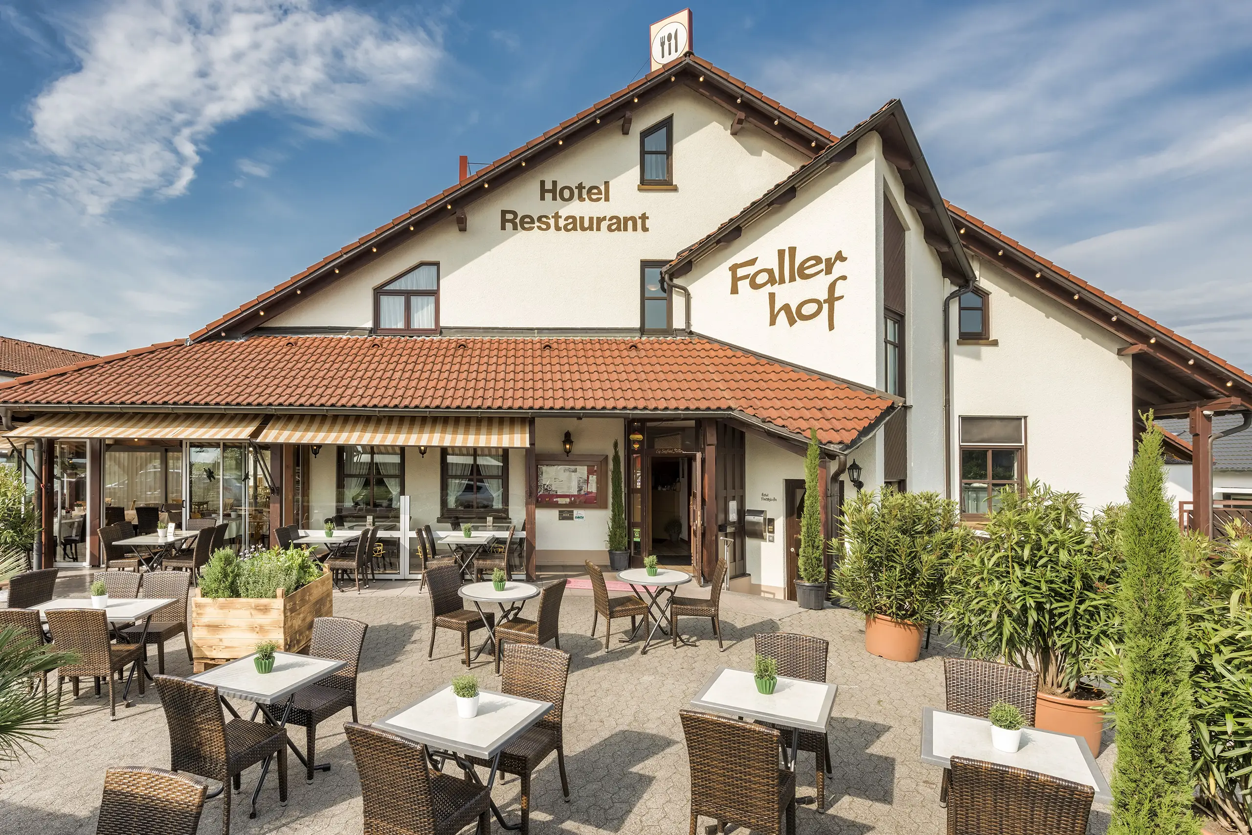 Hotel Fallerhof, exterior view, Bad Krozingen-Hausen, Germany