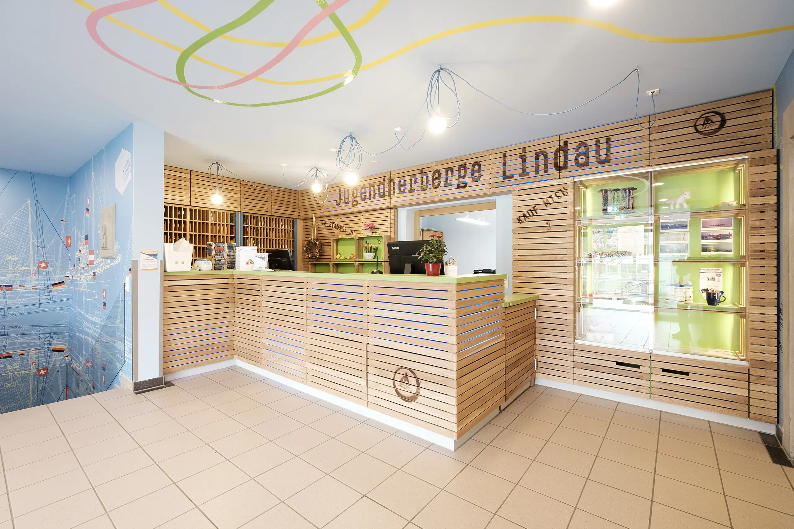 Lindau Youth Hostel, Reception, Lindau, Germany