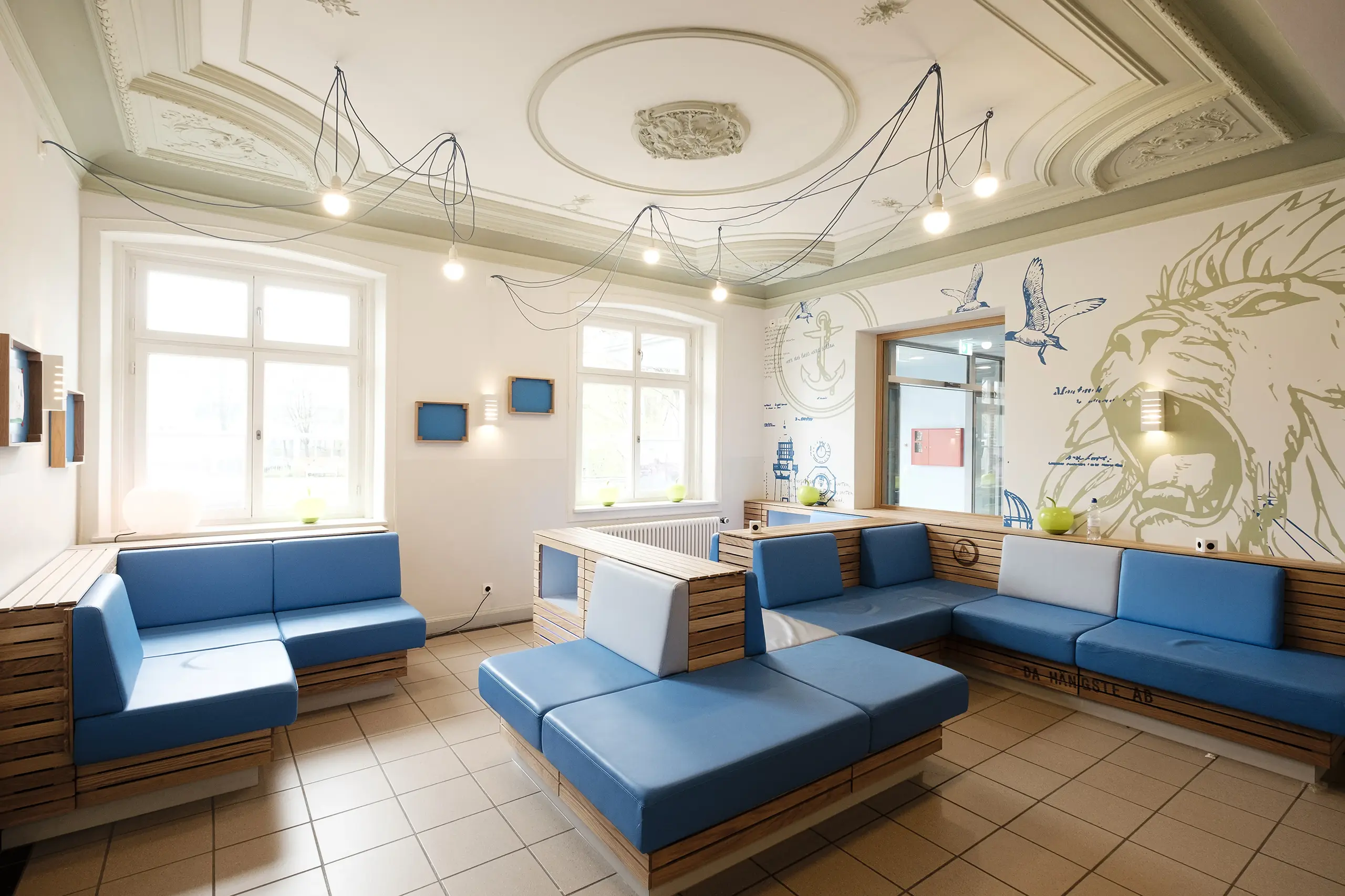 Lindau Youth Hostel, Lounge, Lindau, Germany