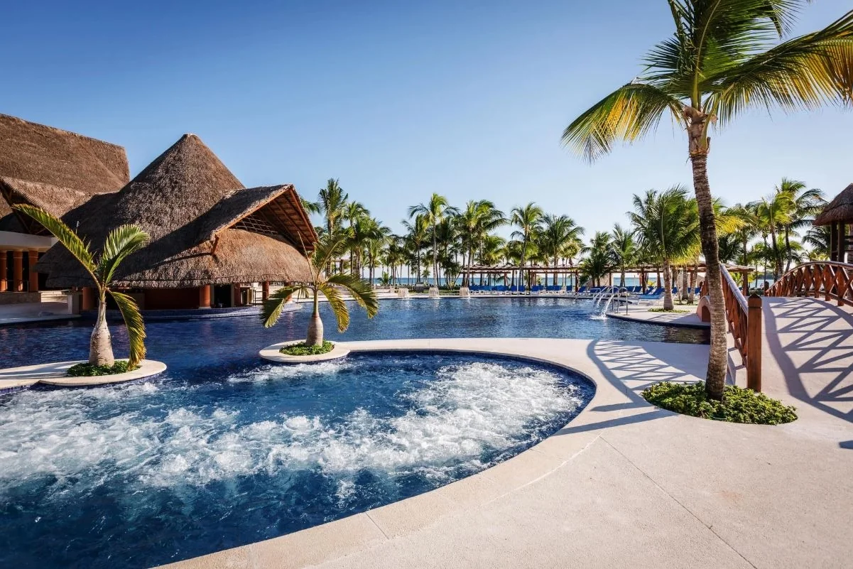 Hotel Barcelo Maya Grand Resort, Pool, Playa del Carmen, Mexiko