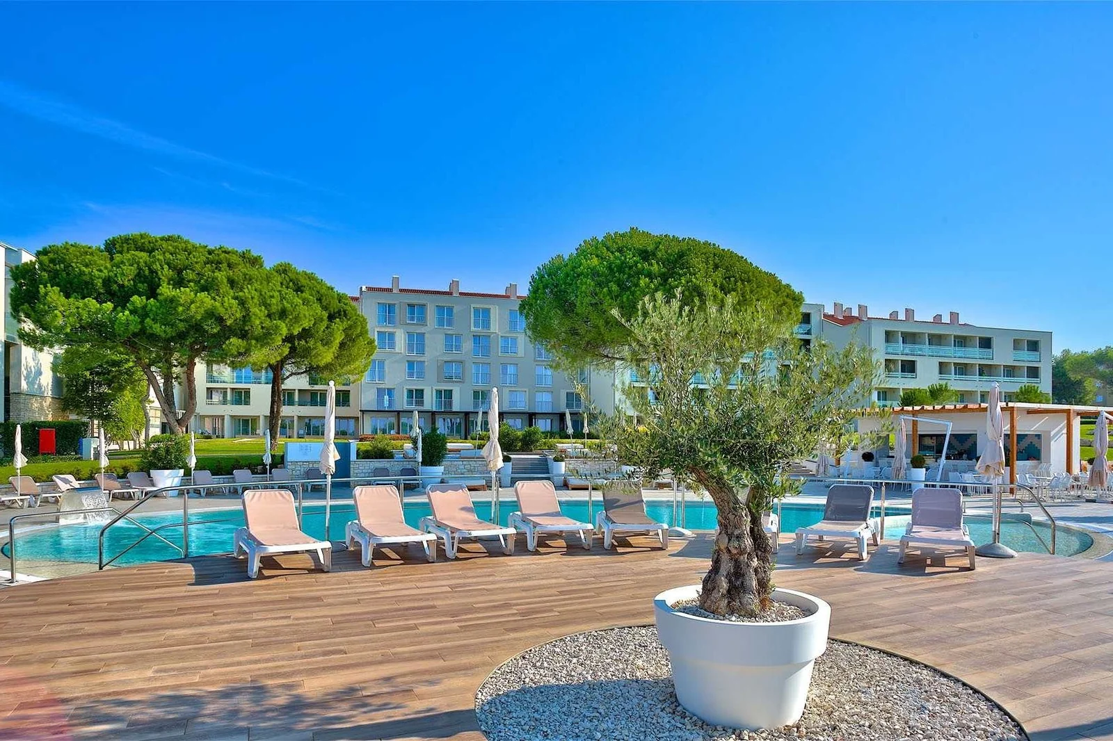 Hotel Park Plaza Belvedere Medulin, Poolanlage, Medulin, Kroatien
