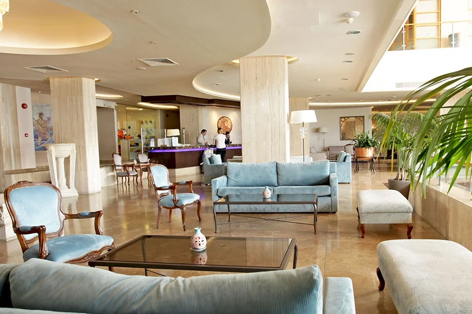 Hôtel Poseidonia Beach, hall d'entrée, Limassol, Chypre