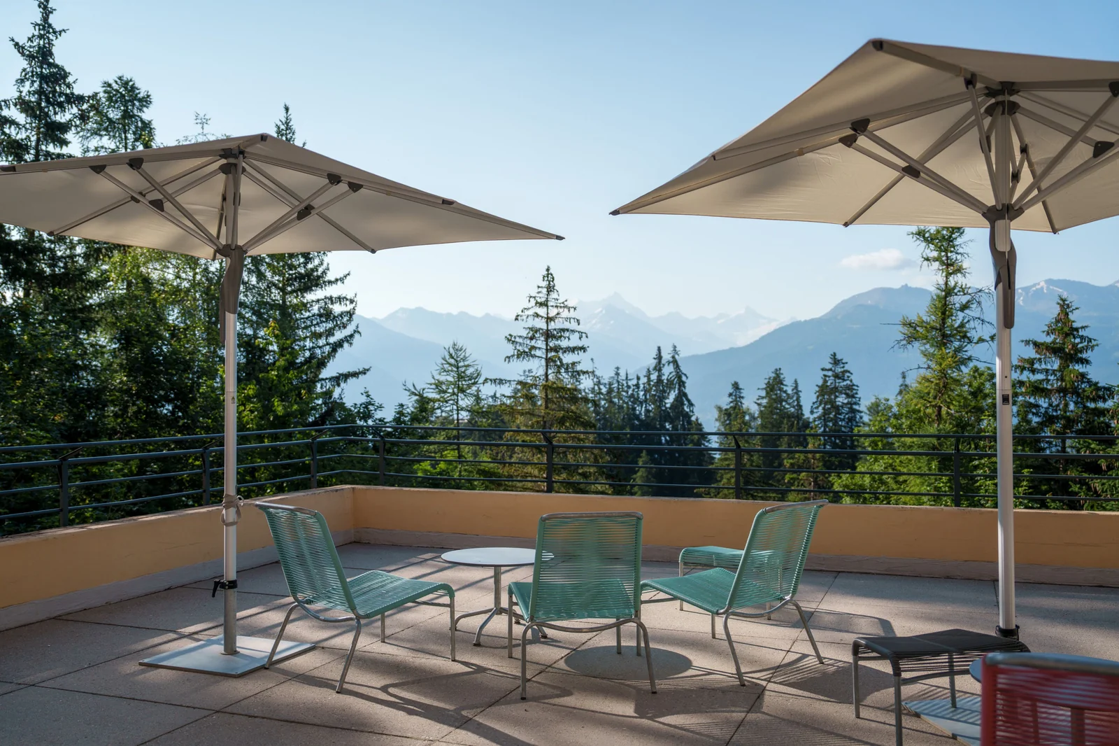 Jugendherberge Bella Lui Crans Montana, Aussicht, Schweiz