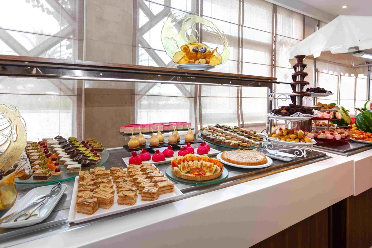 Hotel El Mouradi Palace, Buffet, Port El Kantaoui, Tunesien