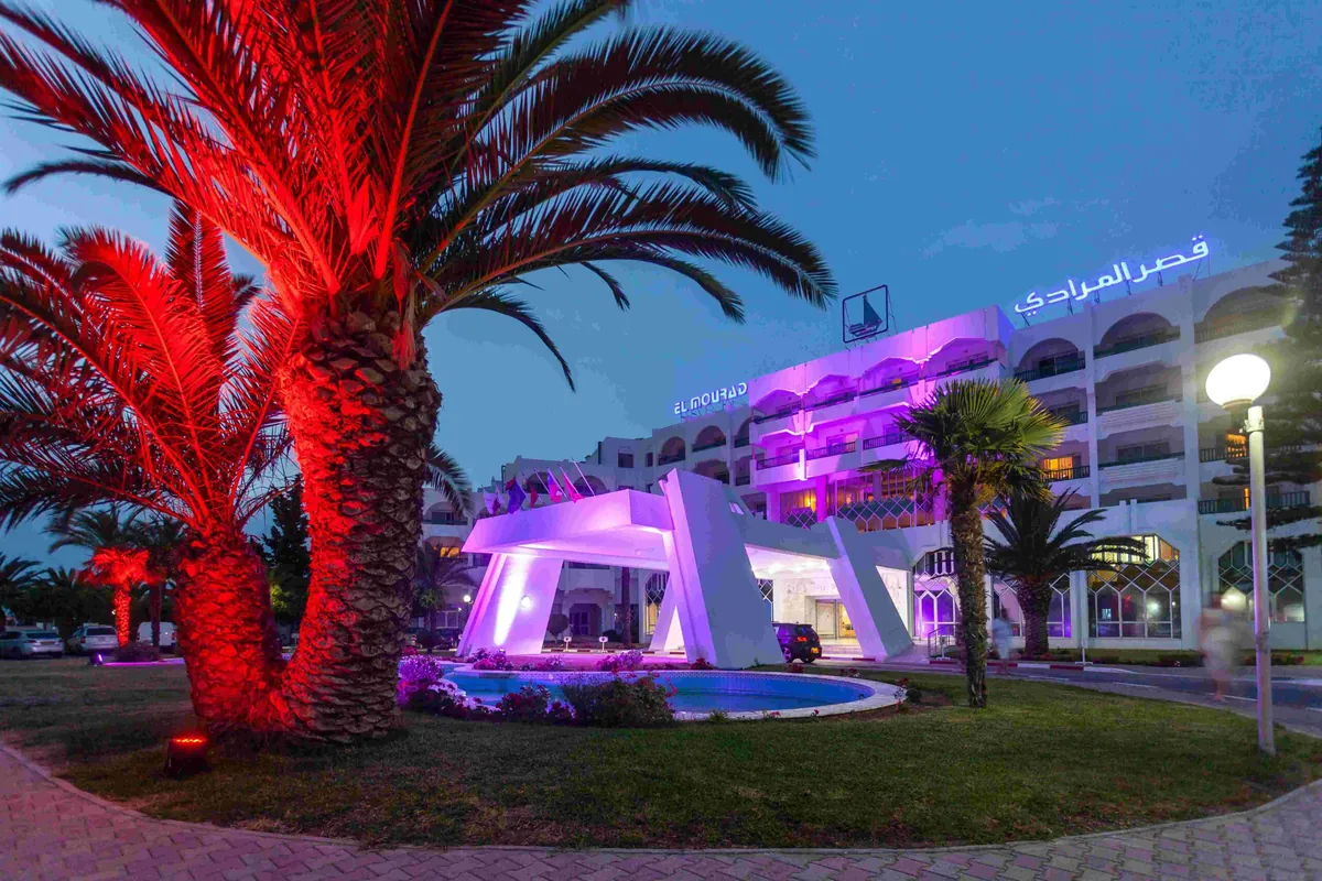 Hotel El Mouradi Palace, Eingang, Port El Kantaoui, Tunesien