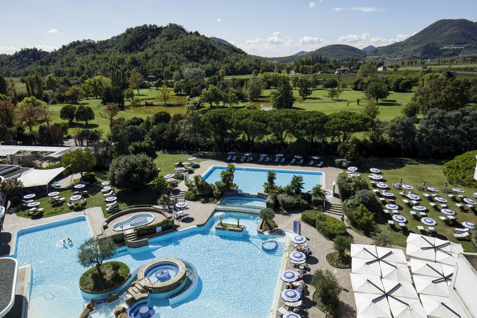 Galzignano Resort, piscine extérieure, Galzignano Terme, Italie