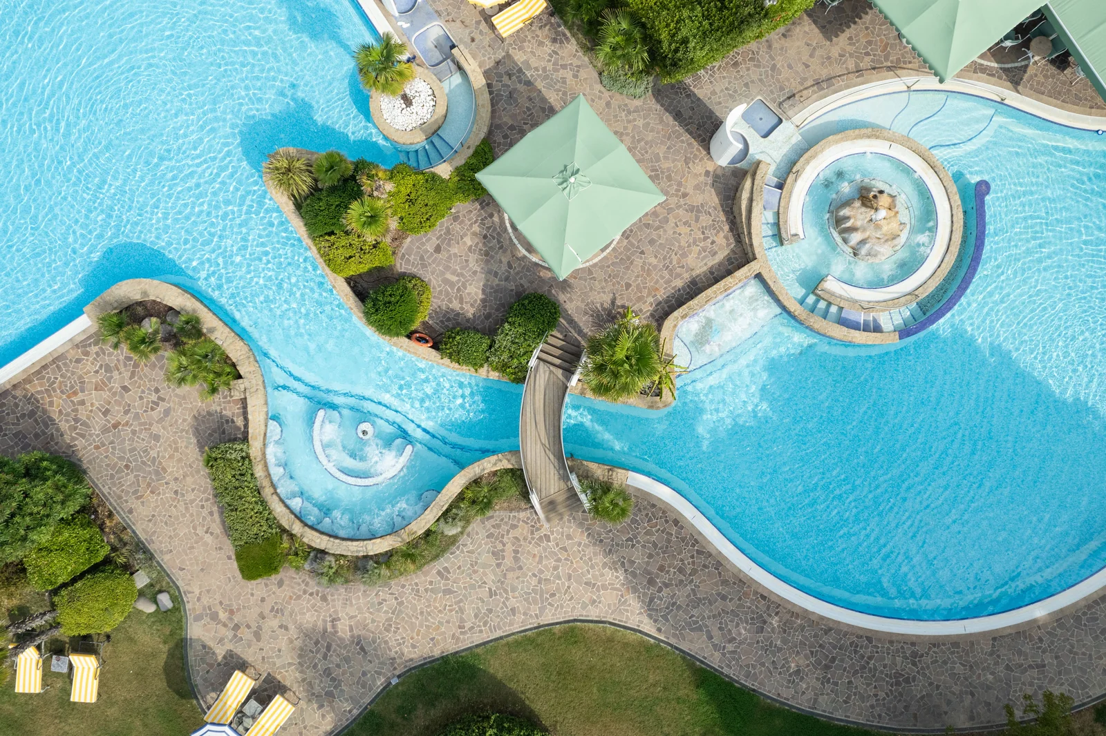 Galzignano Resort, piscine, Galzignano Terme, Italie