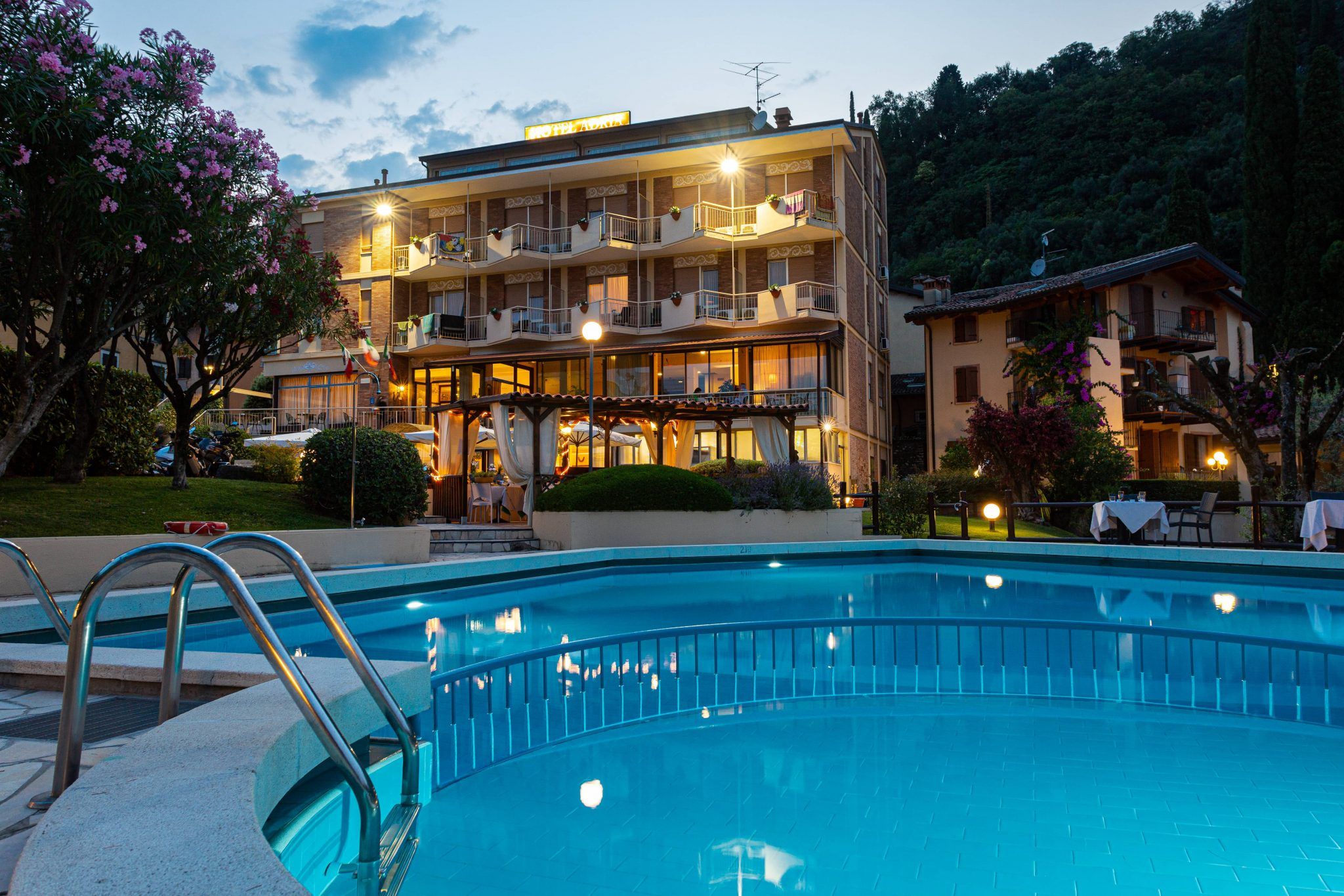 Hôtel Adria & Resort, piscine extérieure, Adriatique, Italie
