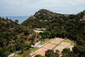Vacances tennis - Espagne continentale - Zel Costa Brava - Courts de tennis - à l'échelle
